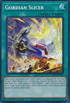 Gordian Slicer (V.1 - Secret Rare) - Alliance Insight (Secret Rare) [ALIN-066]