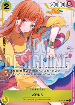Zeus (OP11-106) (V.1) - Unnumbered Promos (Rare) [UP-OP11-106]