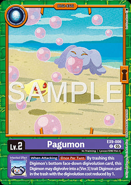 Pagumon (EX9-006) (V.1) - Versus Monsters (Common) [EX-09-006]