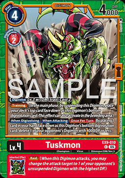 Tuskmon (EX9-010) (V.1) - Versus Monsters (Common) [EX-09-010]