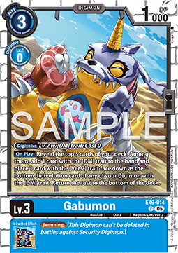 Gabumon (EX9-014) (V.1)