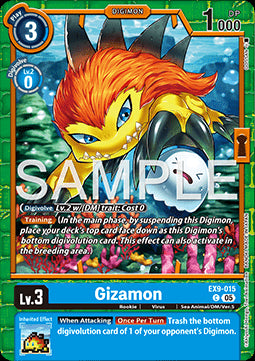 Gizamon (EX9-015) (V.1) - Versus Monsters (Common) [EX-09-015]