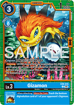 Gizamon (EX9-015) (V.1)