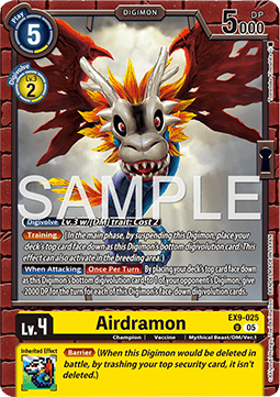Airdramon (EX9-025) (V.1)