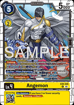 Angemon (EX9-026) (V.1) - Versus Monsters (Uncommon) [EX-09-026]