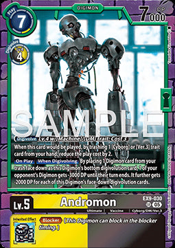 Andromon (EX9-030) (V.1) - Versus Monsters (Super Rare) [EX-09-030]