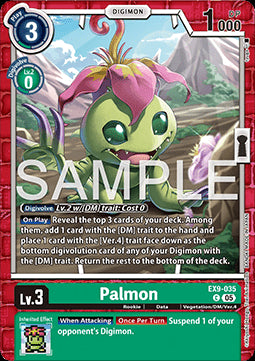 Palmon (EX9-035) (V.1) - Versus Monsters (Common) [EX-09-035]