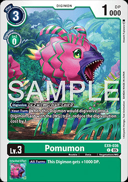 Pomumon (EX9-036) (V.1) - Versus Monsters (Common) [EX-09-036]