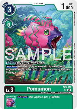 Pomumon (EX9-036) (V.1)