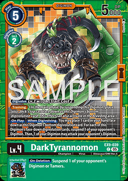 DarkTyrannomon (EX9-039) (V.1) - Versus Monsters (Common) [EX-09-039]