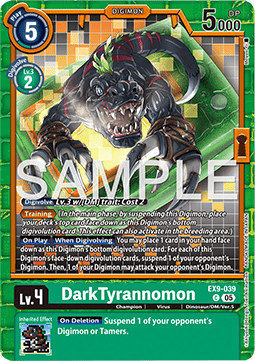 DarkTyrannomon (EX9-039) (V.1)