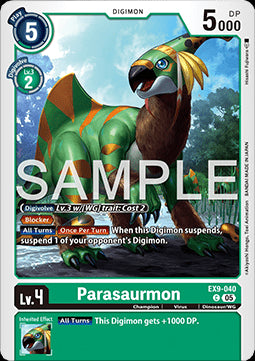 Parasaurmon (EX9-040) (V.1) - Versus Monsters (Common) [EX-09-040]