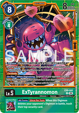 ExTyrannomon (EX9-041)