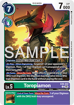 Toropiamon (EX9-042) (V.1)