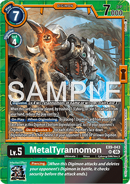 MetalTyrannomon (EX9-043) (V.1)