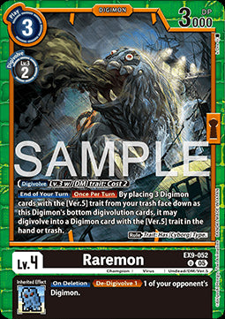 Raremon (EX9-052) (V.1) - Versus Monsters (Uncommon) [EX-09-052]