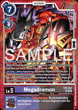 Megadramon (EX9-064) (V.1) - Versus Monsters (Super Rare) [EX-09-064]
