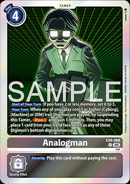 Analogman (EX9-068) (V.1) - Versus Monsters (Rare) [EX-09-068]