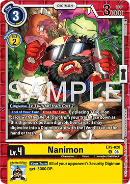 Nanimon (EX9-028) (V.1)