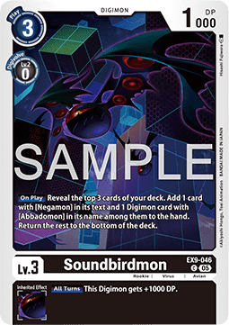 Soundbirdmon (EX9-046) (V.1)