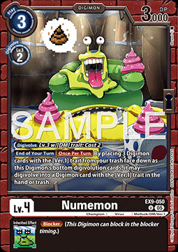 Numemon (EX9-050) (V.1) - Versus Monsters (Uncommon) [EX-09-050]