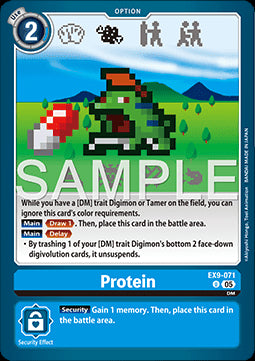 Protein (EX9-071) (V.1) - Versus Monsters (Uncommon) [EX-09-071]