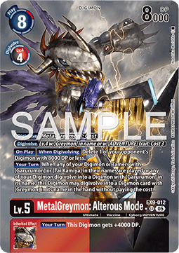 MetalGreymon: Alterous Mode (EX9-012) (V.2)