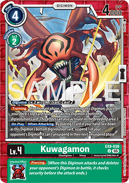 Kuwagamon (EX9-038) (V.1)