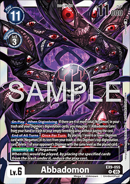 Abbadomon (EX9-055) - Versus Monsters (Rare) [EX-09-055]