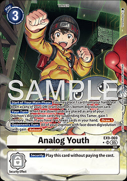 Analog Youth (EX9-069) (V.2) - Versus Monsters (Alternative Art) [EX-09-069]