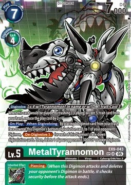 MetalTyrannomon (EX9-043) (V.3) - Versus Monsters (Special) [EX-09-043]