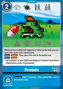 Protein (EX9-071) (V.2) - Versus Monsters (Alternative Art) [EX-09-071]