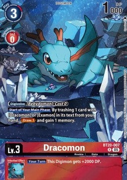 Dracomon (BT20-007) - Versus Monsters (Alternative Art) [EX-09-BT20-007]