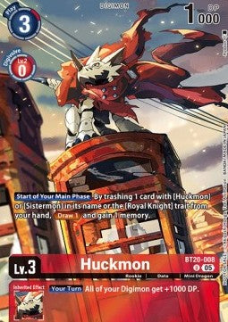 Huckmon (BT20-008) - Versus Monsters (Alternative Art) [EX-09-BT20-008]