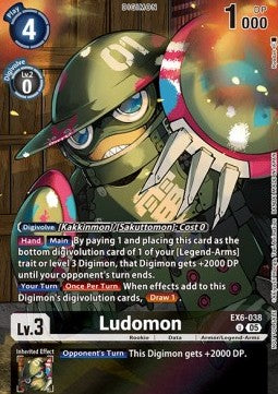 Ludomon (EX6-038) - Versus Monsters (Alternative Art) [EX-09-EX6-038]