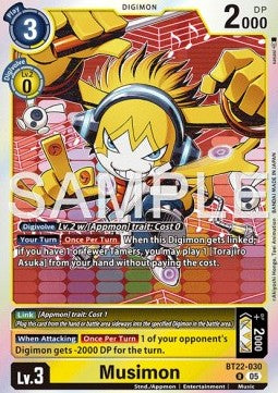 Musimon (BT22-030) - Cyber Eden (Rare) [BT-22-030]