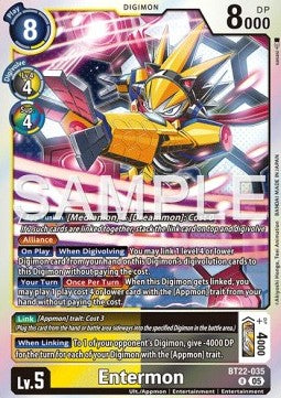 Entermon (BT22-035) - Cyber Eden (Rare) [BT-22-035]