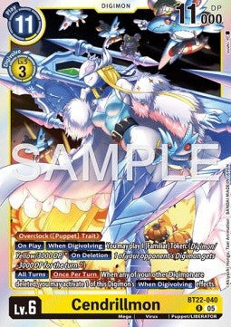 Cendrillmon (BT22-040) - Cyber Eden (Rare) [BT-22-040]