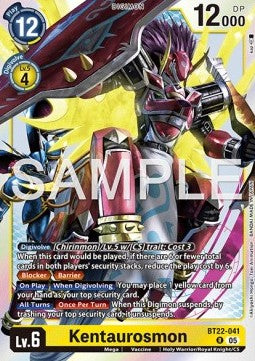 Kentaurosmon (BT22-041) - Cyber Eden (Rare) [BT-22-041]