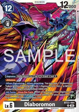 Diaboromon (BT22-064) - Cyber Eden (Rare) [BT-22-064]