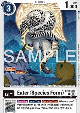 Eater (Species Form) (BT22-079) - Cyber Eden (Common) [BT-22-079]