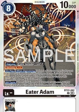 Eater Adam (BT22-082) - Cyber Eden (Rare) [BT-22-082]