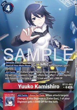 Yuuko Kamishiro (BT22-083) (V.2) - Cyber Eden (Alternative Art) [BT-22-083]