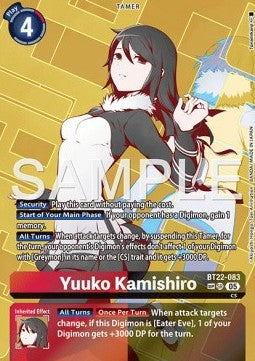 Yuuko Kamishiro (BT22-083) (V.3) - Cyber Eden (Special) [BT-22-083]