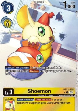 Shoemon (BT22-029) - Promos: Cyber Eden (Alternative Art) [BT-22P-BT22-029]