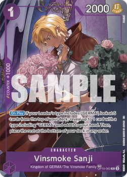 Vinsmoke Sanji (OP10-063) - Legacy of the Master (Treasure Rare) [OP12-OP10-063]