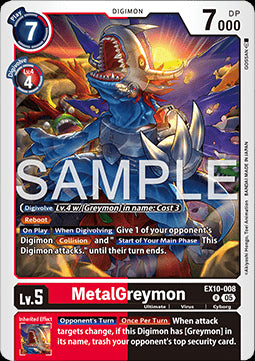 MetalGreymon (EX10-008) - Sinister Order (Rare) [EX-10-008]