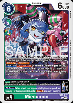 Mienumon (EX10-017) - Sinister Order (Rare) [EX-10-017]