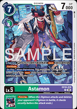 Astamon (EX10-018) - Sinister Order (Rare) [EX-10-018]
