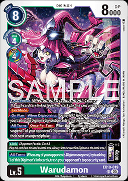 Warudamon (EX10-019) (V.1) - Sinister Order (Super Rare) [EX-10-019]